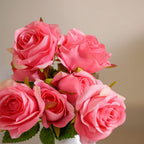 Silk Rose Flower Nestasia