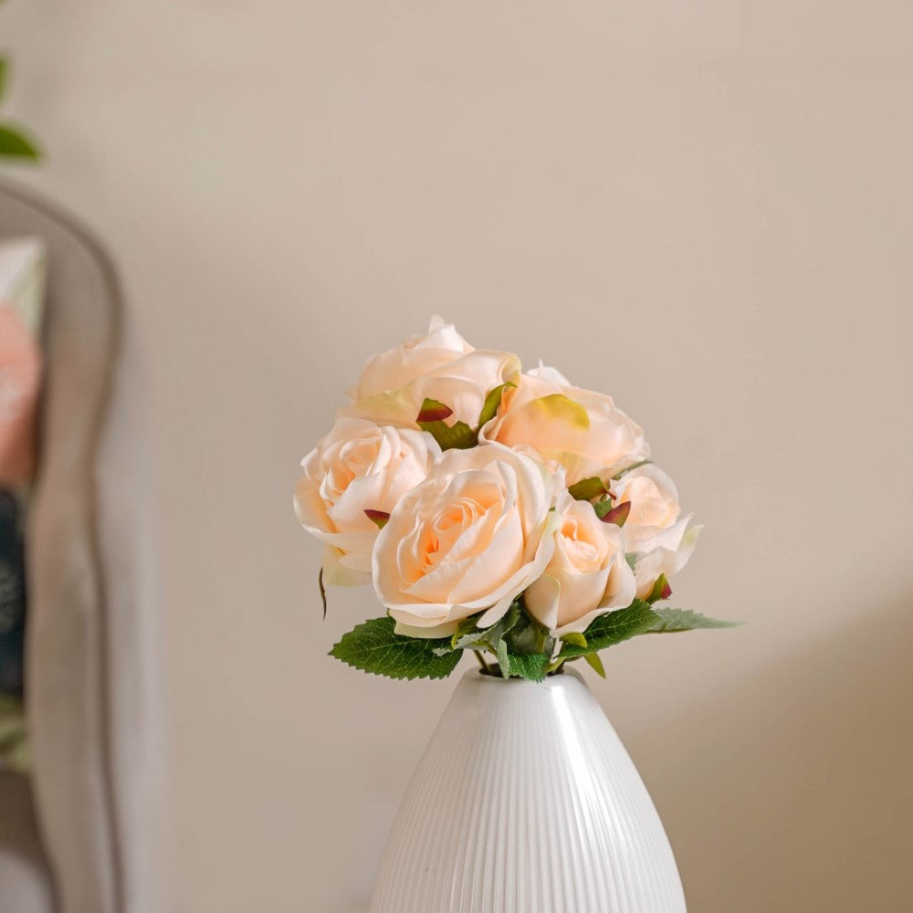Silk Rose Flower Nestasia