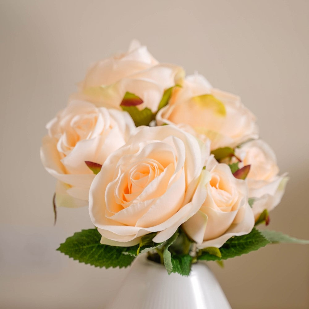 Silk Rose Flower Nestasia