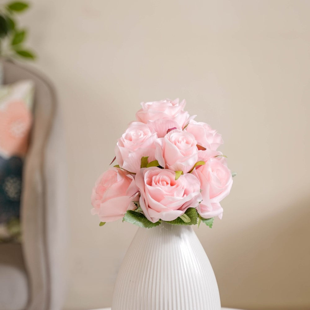Silk Rose Flower Nestasia