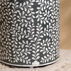 Leaf Inlay Design Side Table Nestasia
