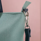 Mint Canvas Tote Bag Nestasia