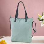 Mint Canvas Tote Bag Nestasia