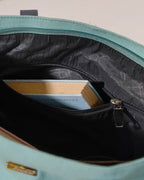 Mint Canvas Tote Bag Nestasia