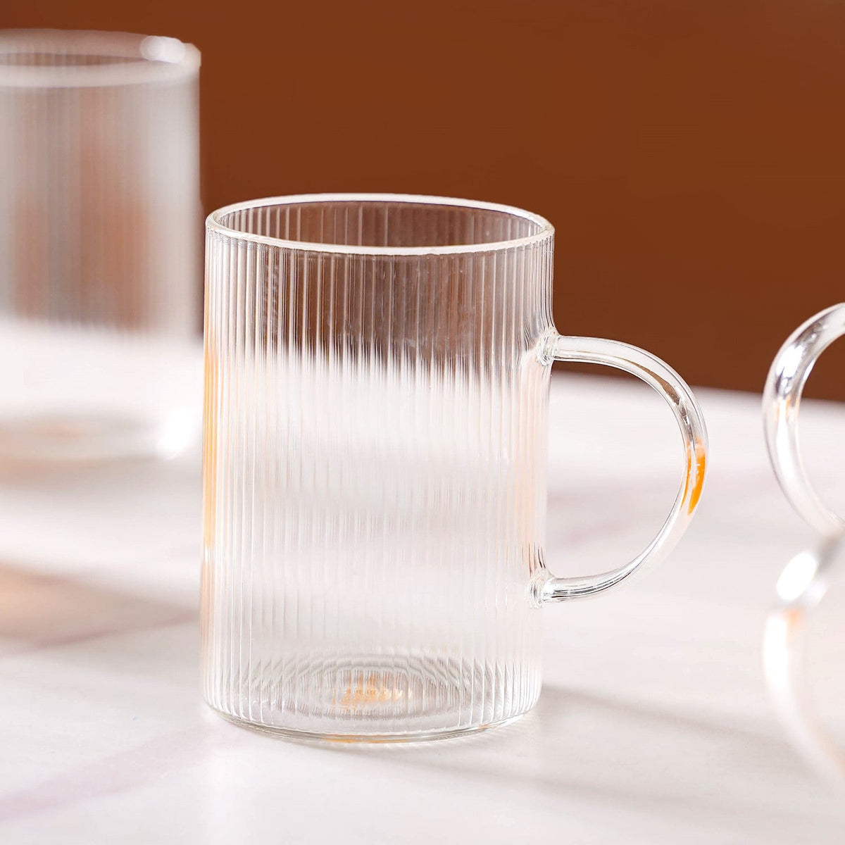 Borosilicate Tea Cup Set of 12 Nestasia