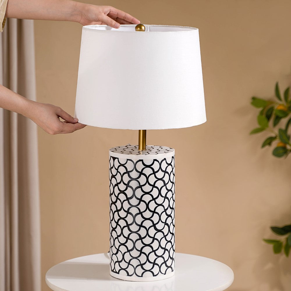Mosaic Table Lamp For Living Room Nestasia
