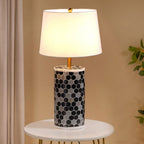 Honeycomb Inlay Table Lamp With Lampshade Nestasia