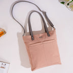 Pink Canvas Tote Bag Nestasia