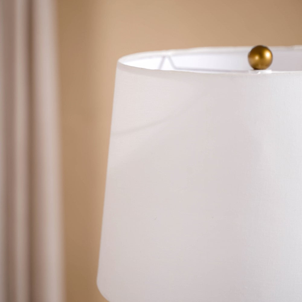 Honeycomb Inlay Table Lamp With Lampshade Nestasia