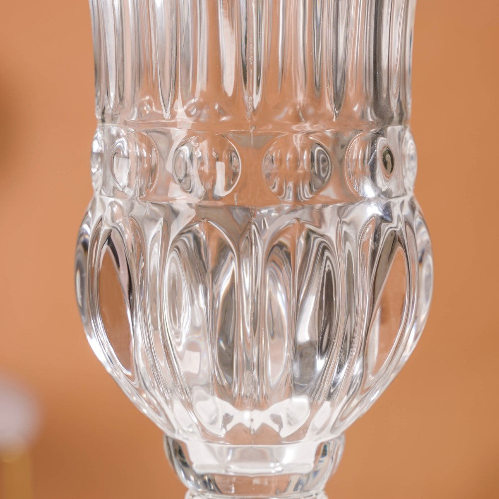 Vintage Pedestal Flower Vase 16 Inch Nestasia