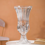 Vintage Pedestal Flower Vase 16 Inch Nestasia