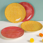 Snack Plates Rakhi Gift Hamper Set Of 5 Nestasia