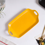 Oven Baking Tray Yellow 11.5 Inch Nestasia