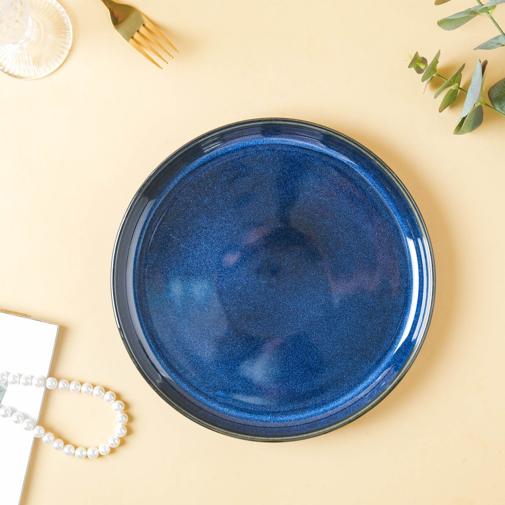 Dark Blue Dinner Plate Nestasia