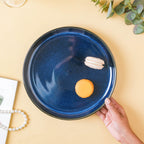 Dark Blue Dinner Plate Nestasia