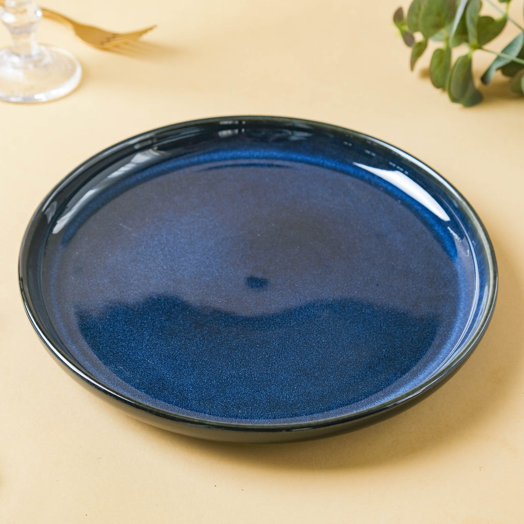 Dark Blue Dinner Plate Nestasia