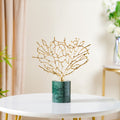Gold & Marble Tree Decor Showpiece Small Nestasia