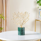 Gold & Marble Tree Decor Showpiece Small Nestasia