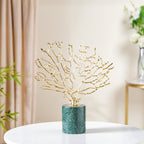 Gold & Marble Tree Decor Showpiece Large Nestasia