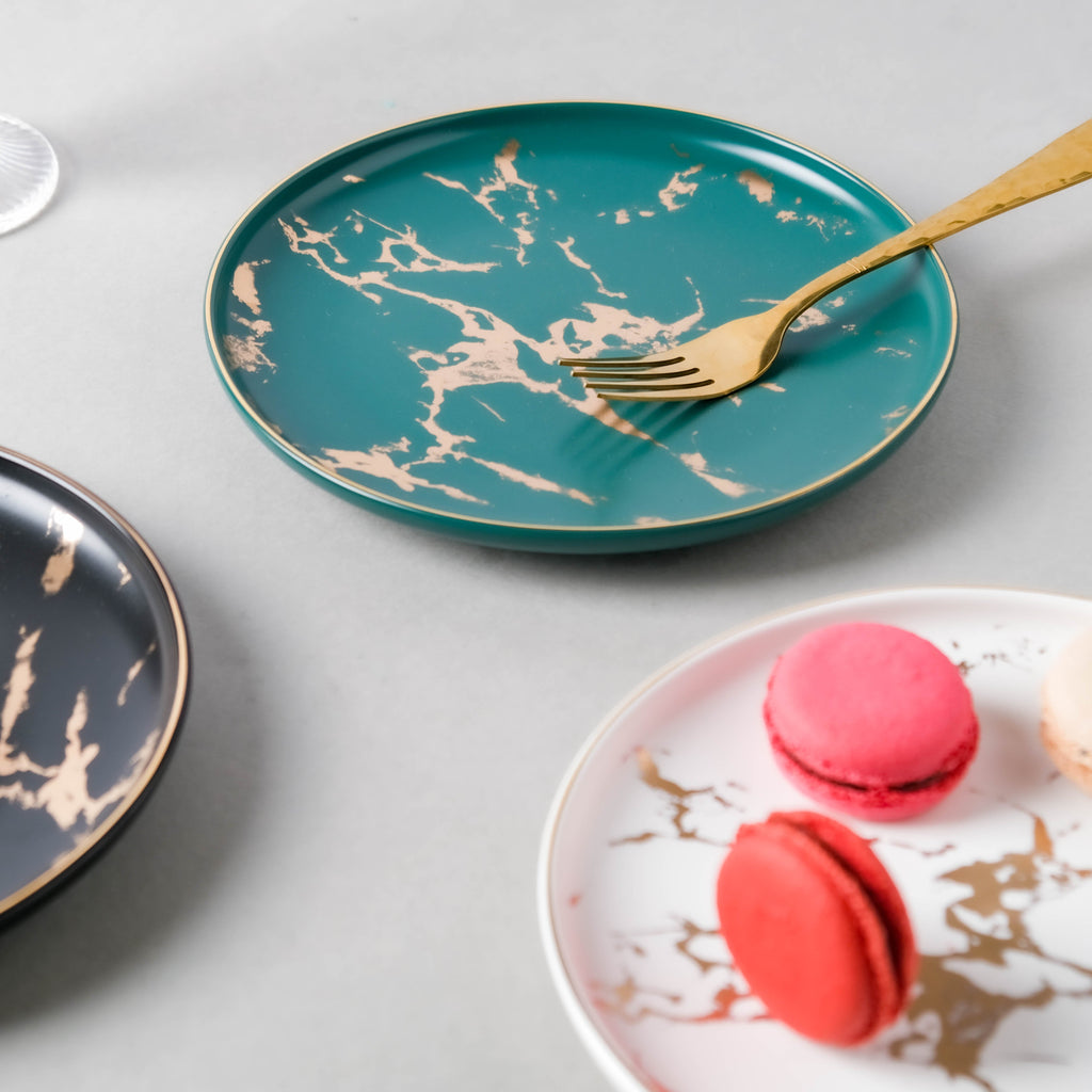 Elegant Snack Serving Plate Nestasia