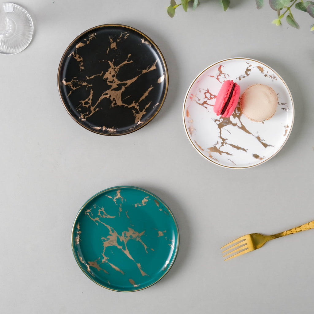 Marble Dessert Plate Nestasia