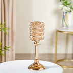 Luxe Crystal Votive Candle Holder Stand Large Nestasia
