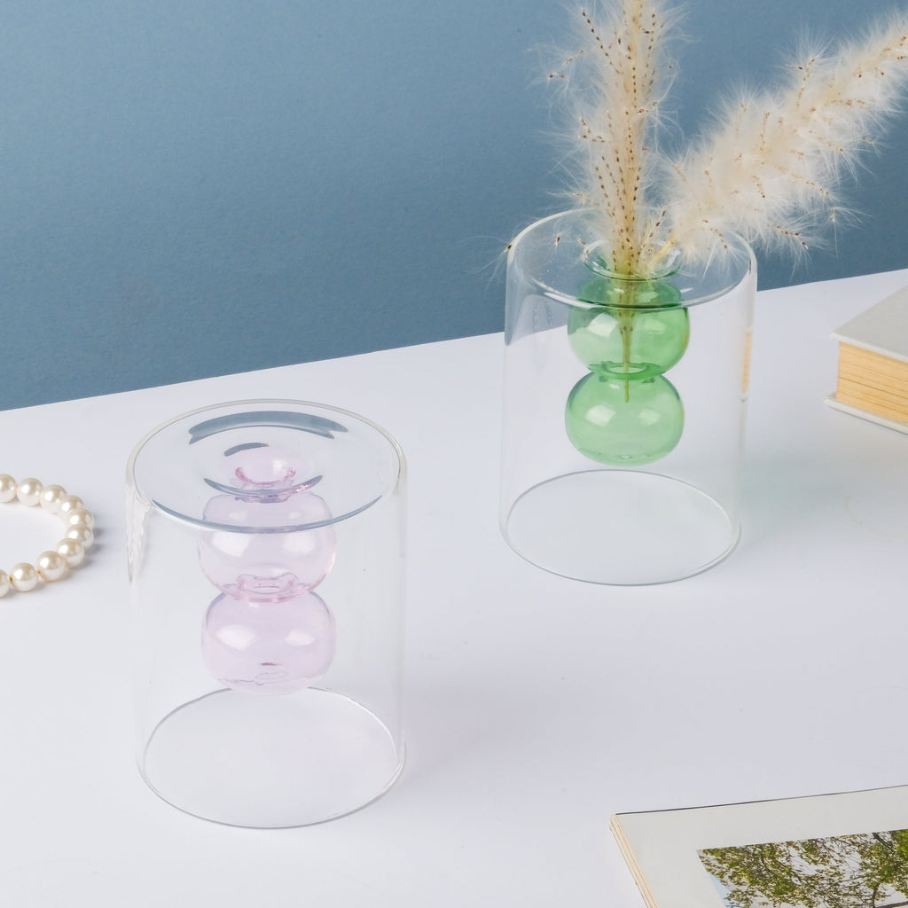 Designer Glass Vase Nestasia