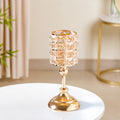 Luxe Crystal Votive Candle Holder Stand Medium Nestasia