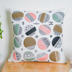 Abstract Circles Cushion Cover 16 inch Nestasia