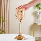 Luxe Crystal Votive Candle Holder Stand Large Nestasia