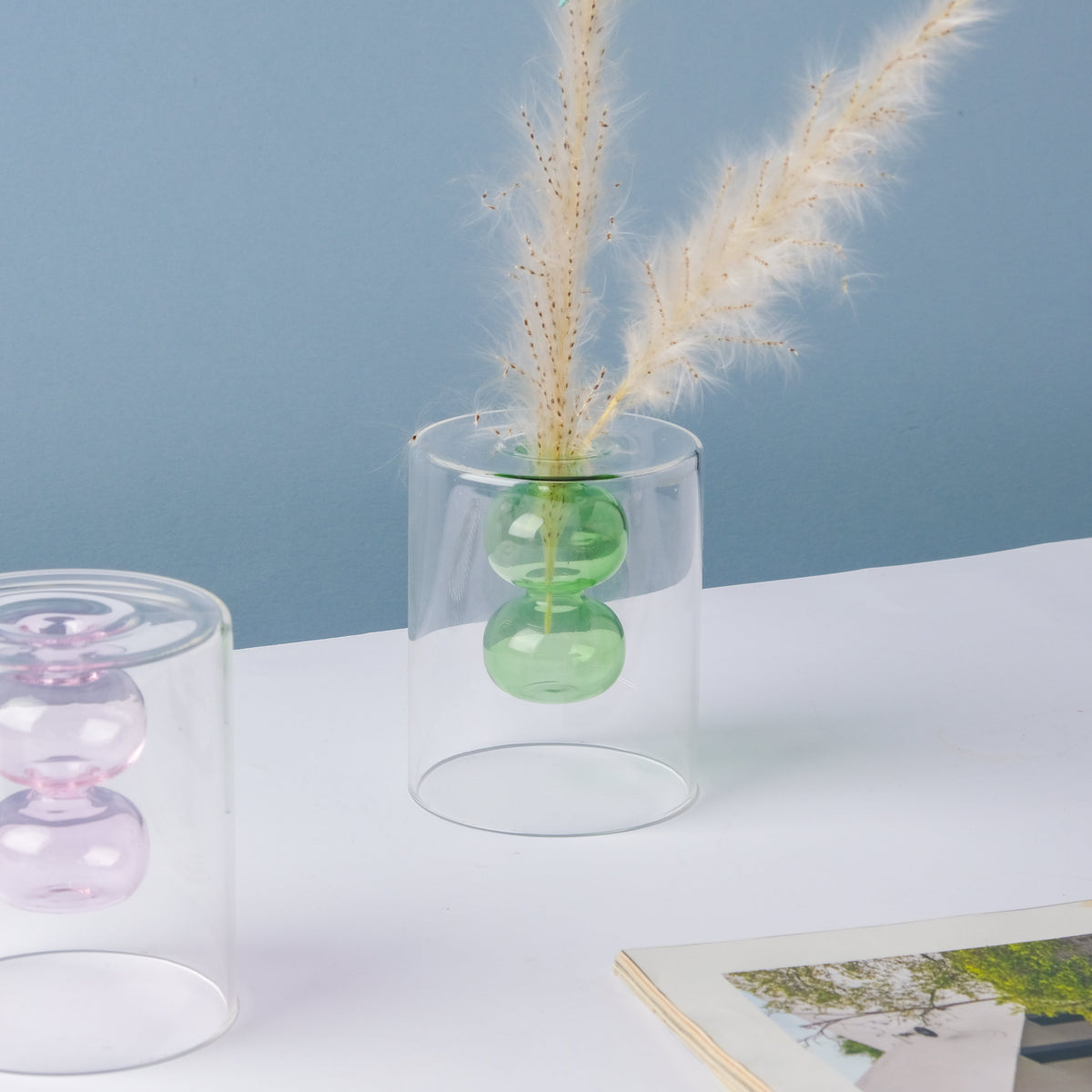 Designer Glass Vase Nestasia