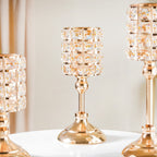 Luxe Crystal Votive Candle Stand Set Of 3 Nestasia