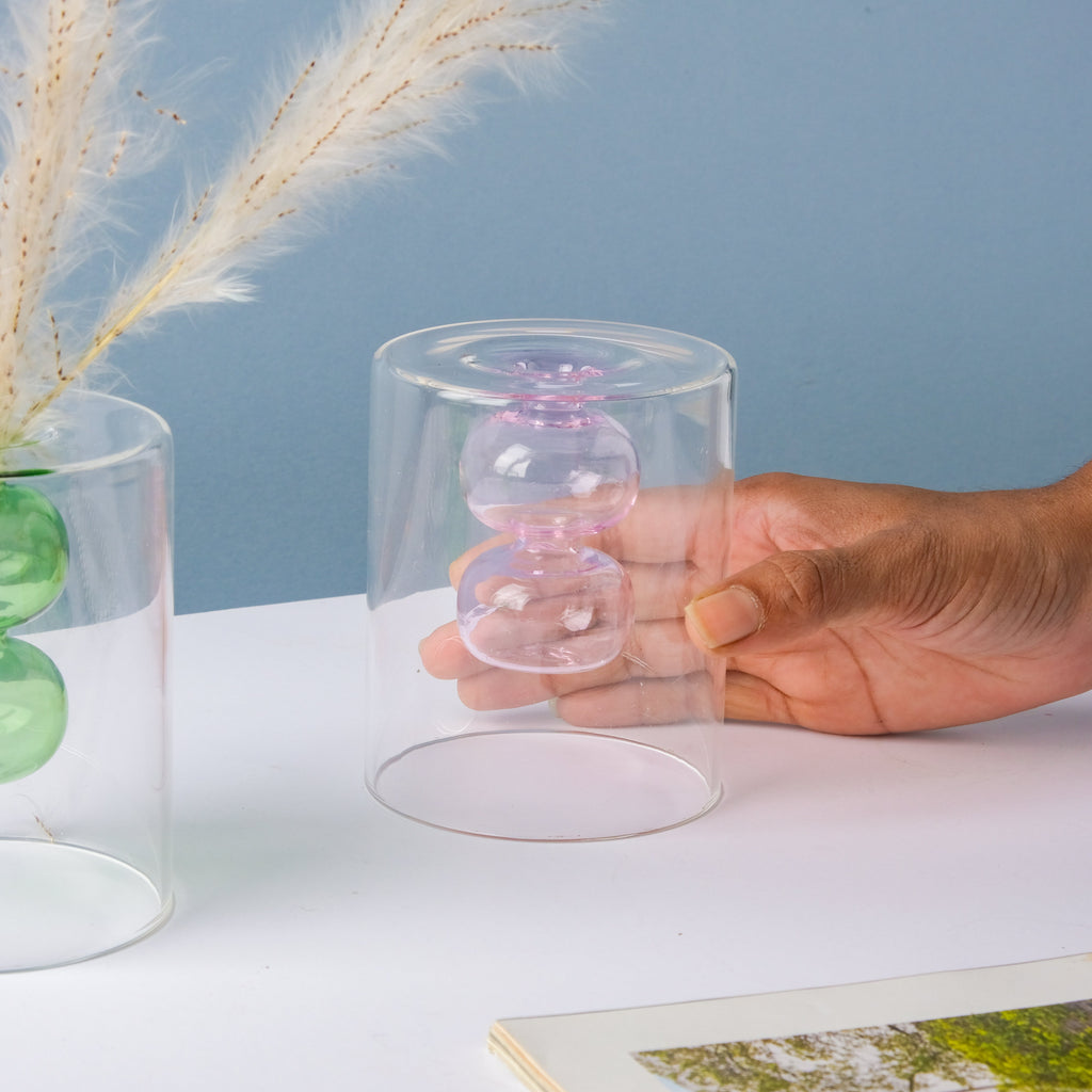 Designer Glass Vase Nestasia