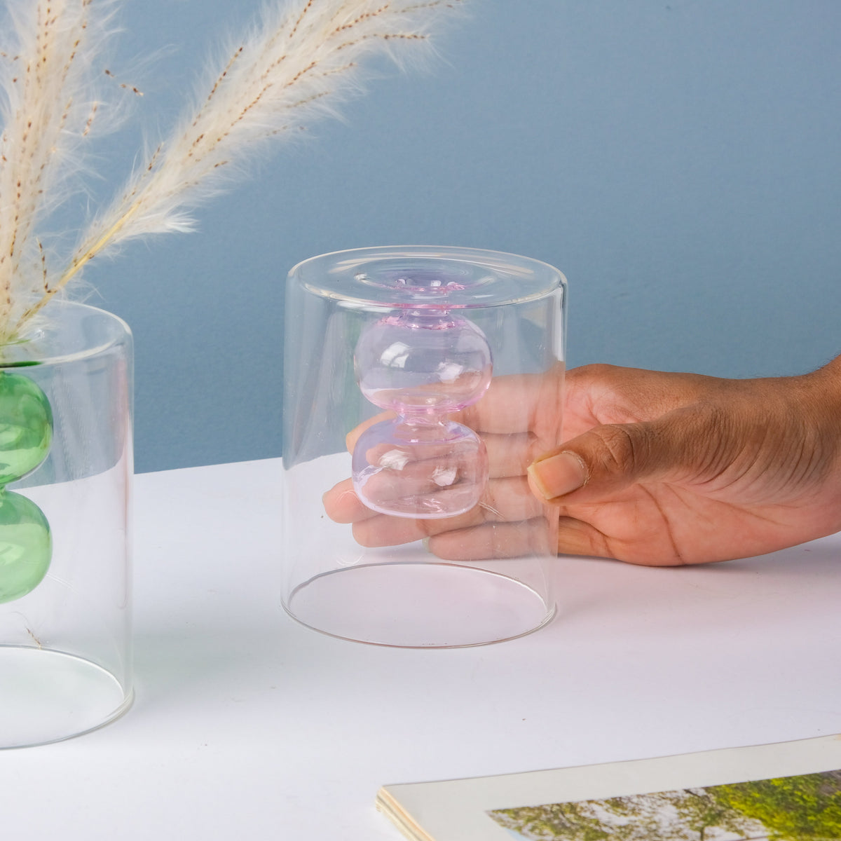Designer Glass Vase Nestasia