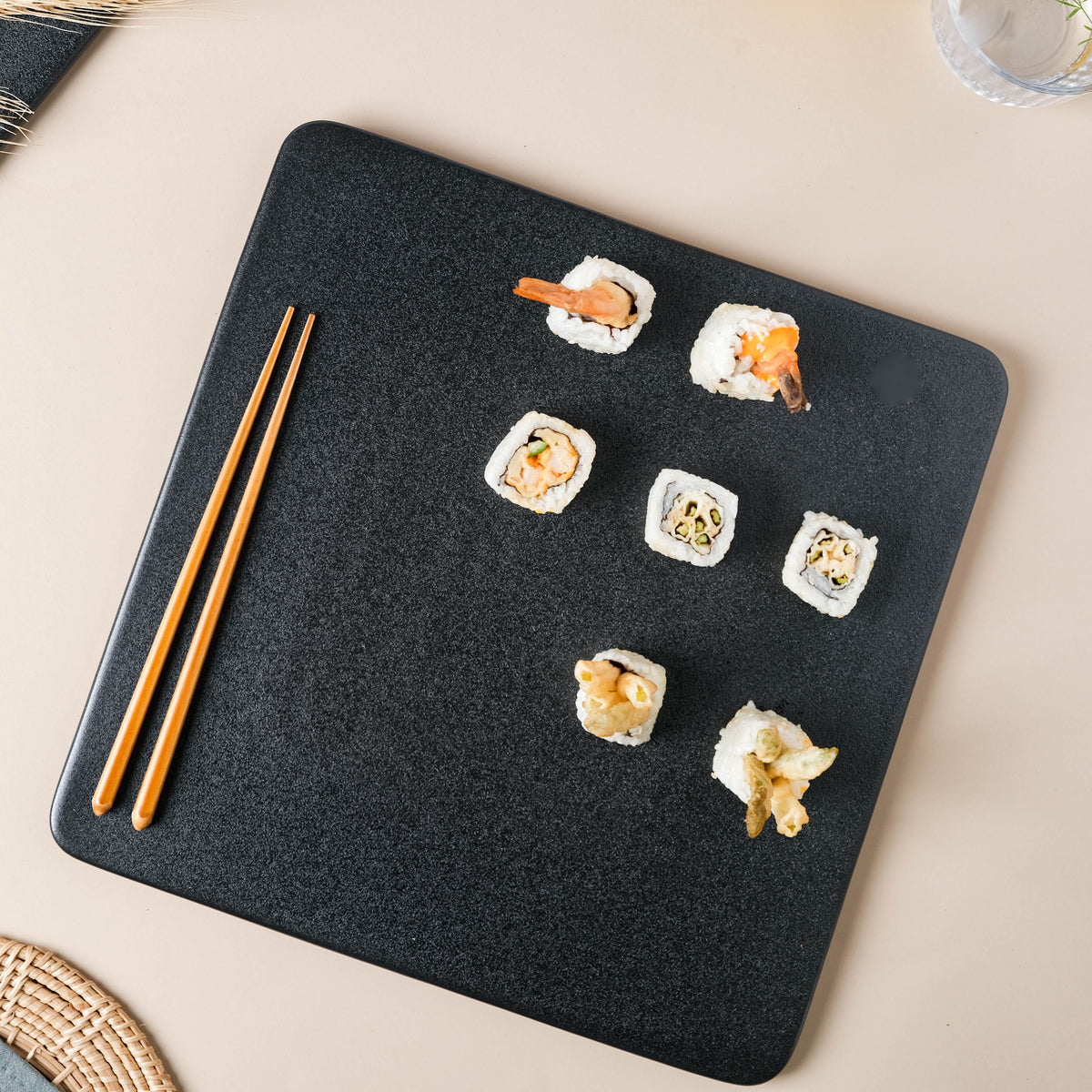 Black Square Charcuterie Board Nestasia