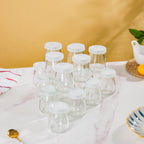 Glass Airtight Container Set Of 16 100ml Nestasia