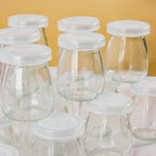Glass Airtight Container Set Of 16 100ml Nestasia