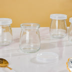 Glass Airtight Container Set Of 16 100ml Nestasia