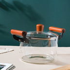 Glass Cooking Pot With Handle Nestasia