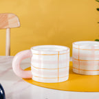 Artsy Ceramic Coffee Mug Set of 4 330ml Nestasia