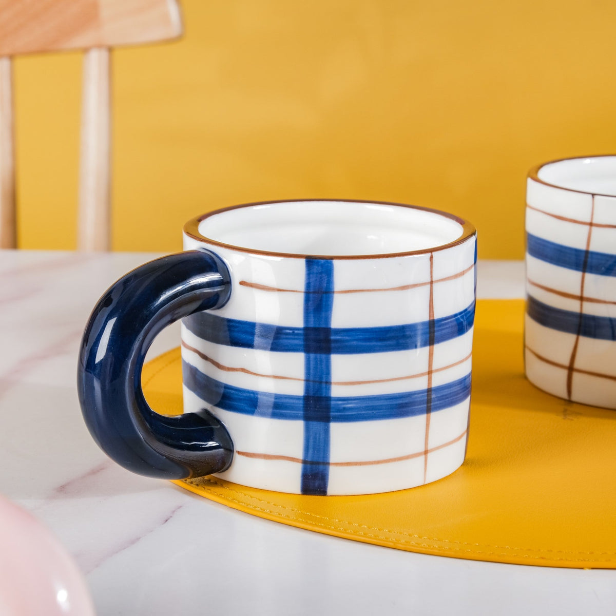 Artsy Ceramic Coffee Mug Set of 4 330ml Nestasia