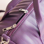 Sporty Duffel Bag Purple Small 14x7 Inch Nestasia