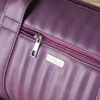 Sporty Duffel Bag Purple Small 14x7 Inch Nestasia