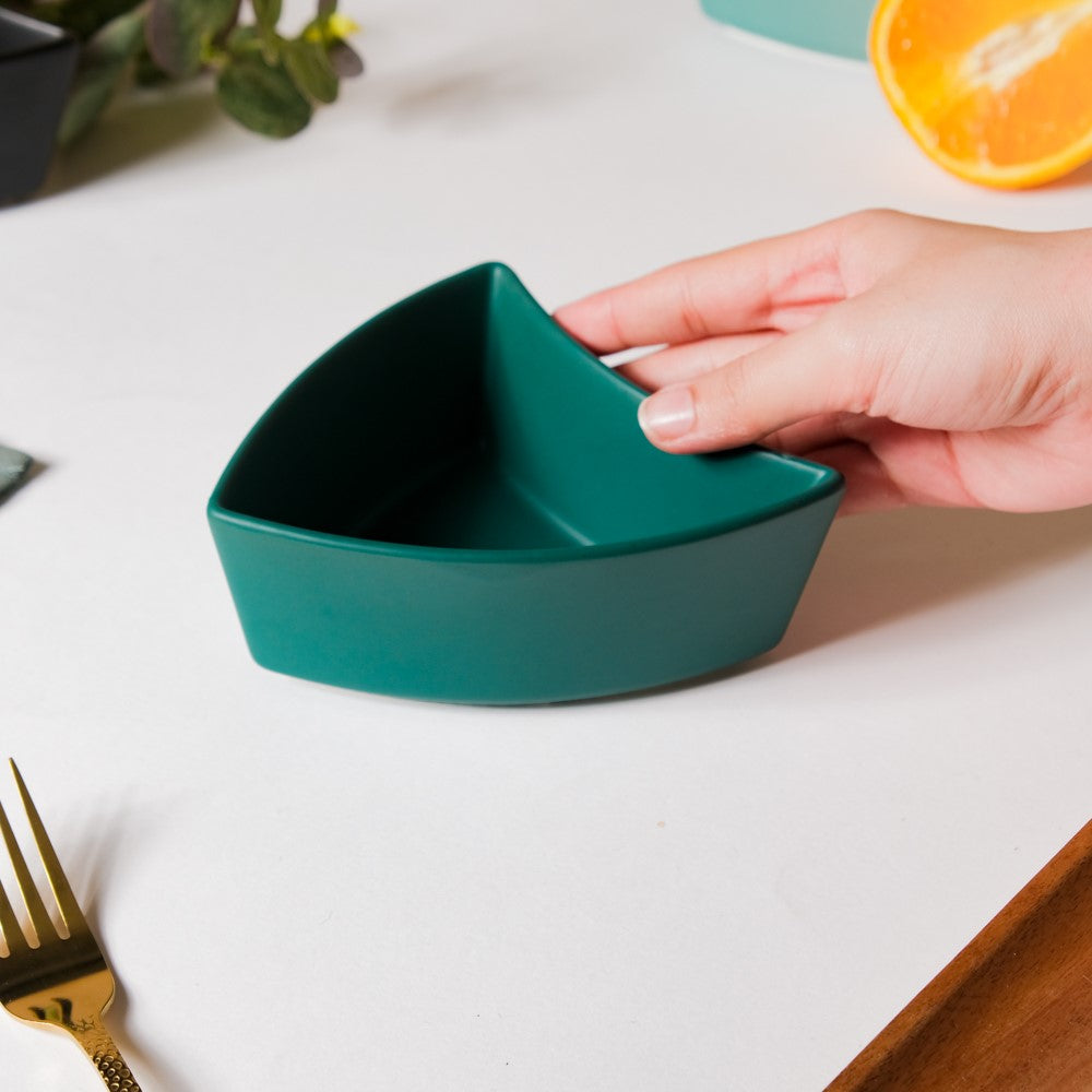 Dry Fruit Bowl Dark Green 200 ml Nestasia