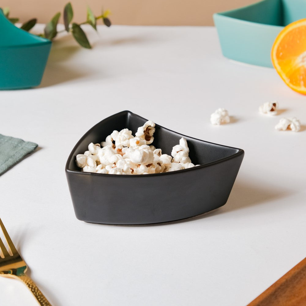 Dry Fruit Bowl Black 200 ml Nestasia
