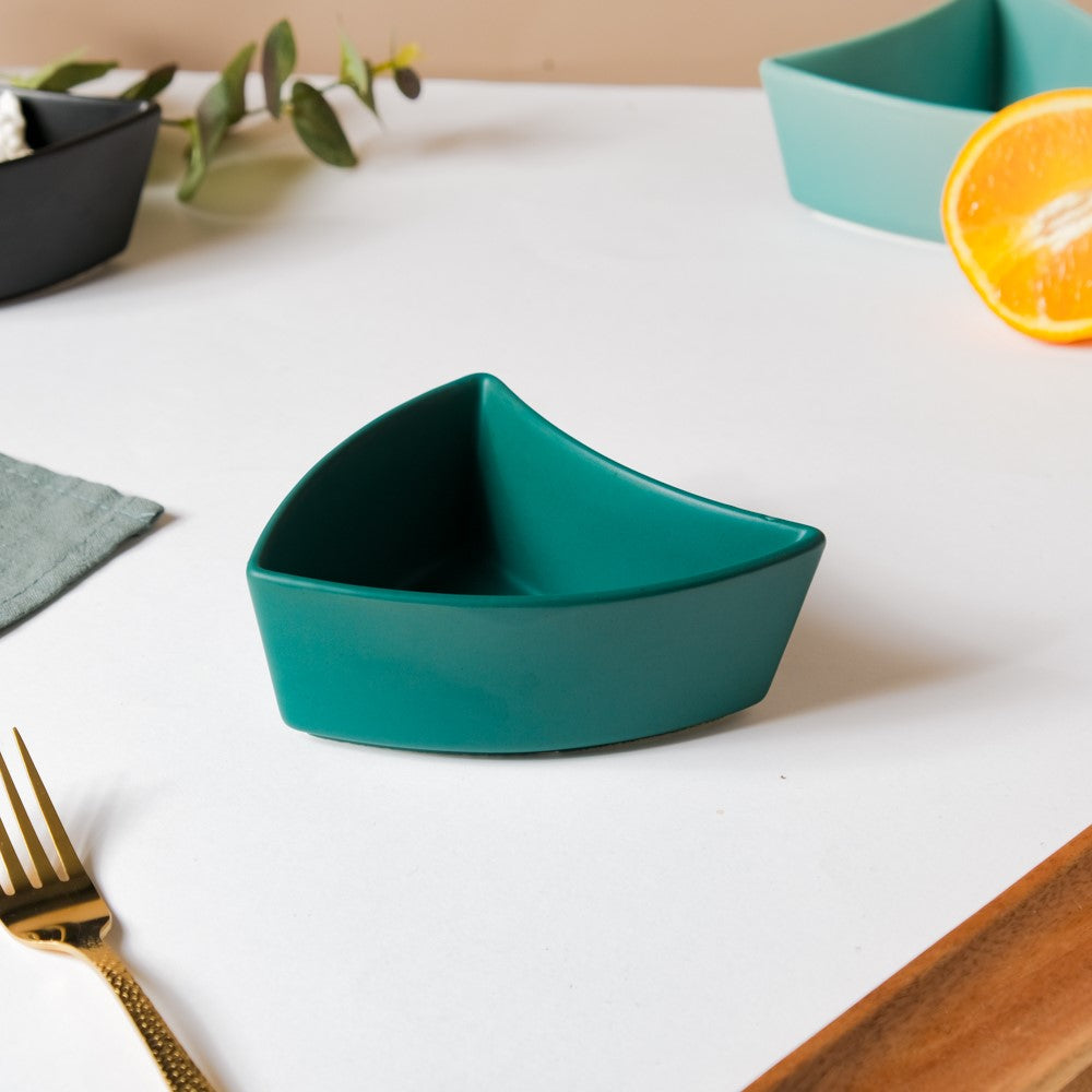 Dry Fruit Bowl Dark Green 200 ml Nestasia