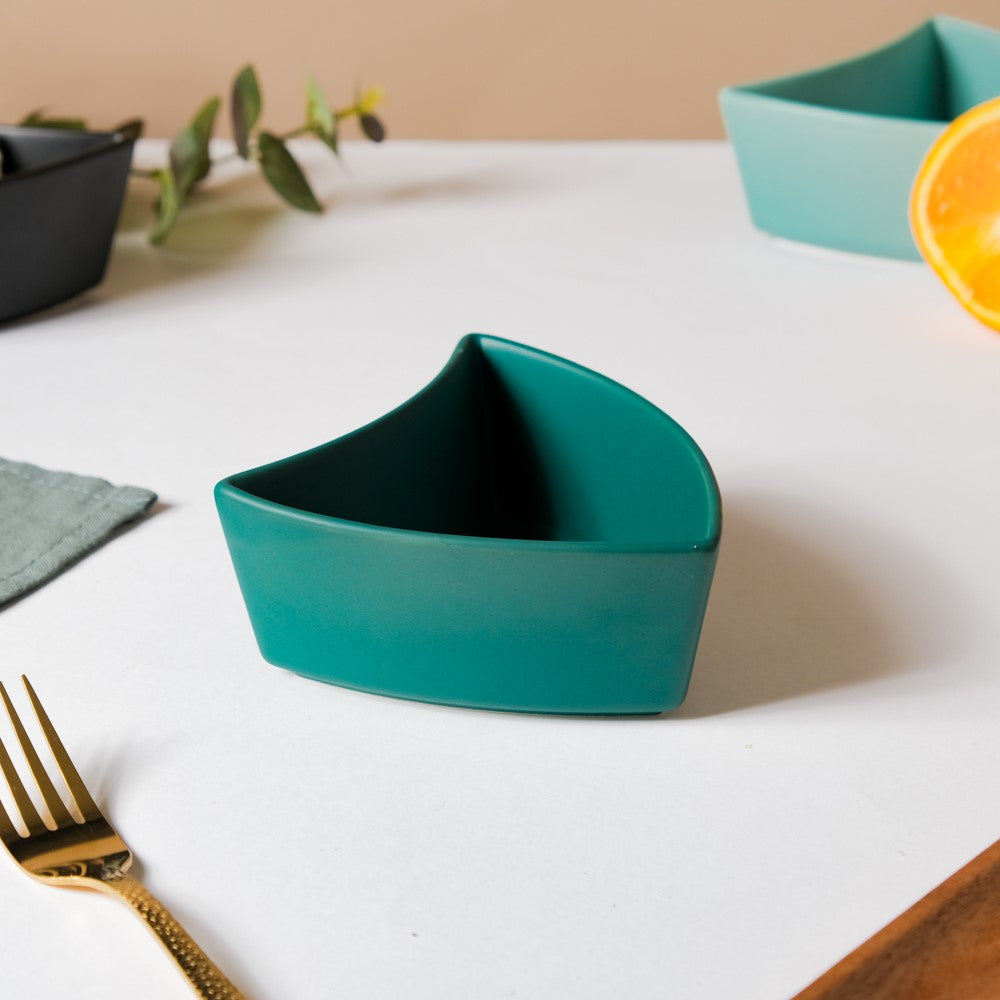 Dry Fruit Bowl Dark Green 200 ml Nestasia