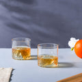 Small Iceberg Glass Set of 2 Nestasia