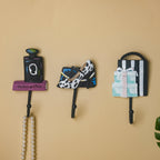 Paris Hanging Hook Set of 3 Nestasia