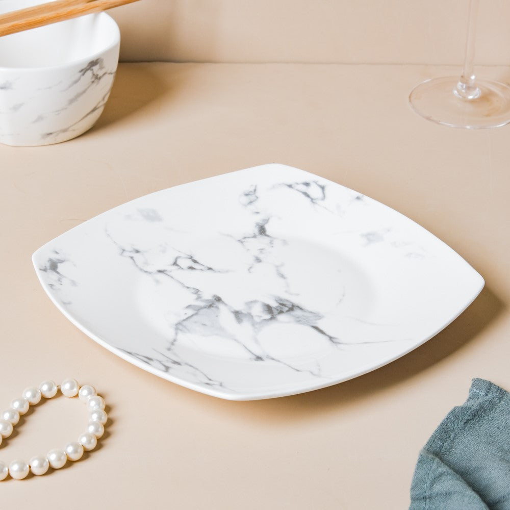 Marble 16 Piece Pasta Snack Set For 4 Nestasia